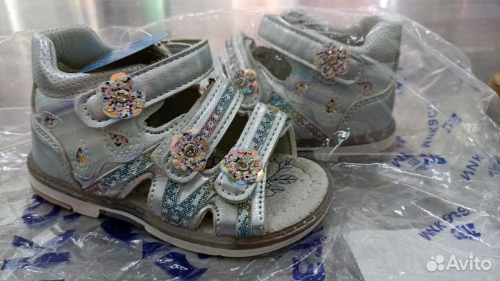 Сандалии для девочки 23 размер