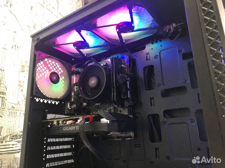 Игровой системный блок (Ryzen5/16GB/GTX1660)