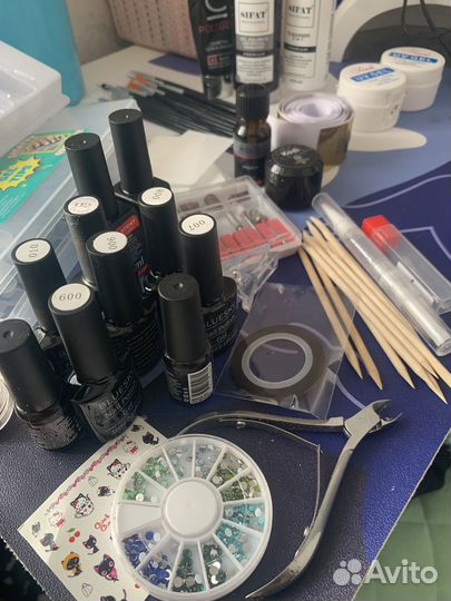 Маникюрный набор для наращивания