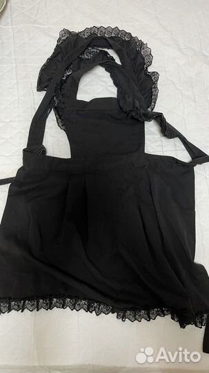 Школьный фартук черный