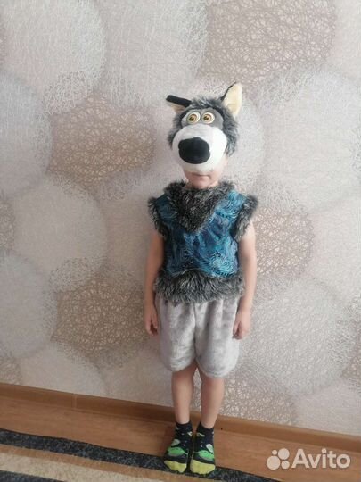 Карнавальный костюм волк для мальчика