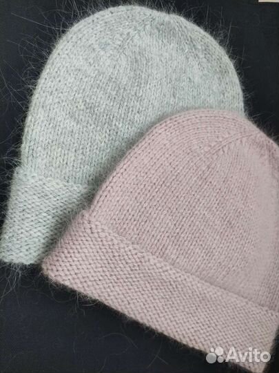 Шапка бини из пуха норки