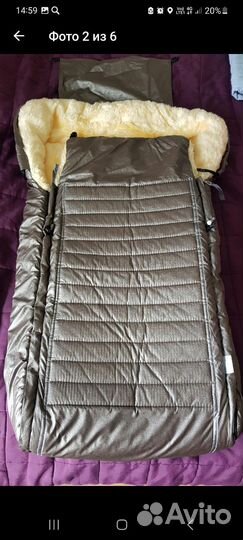 Зимний конверт на овчине фирмы Esspero (Норвегия)