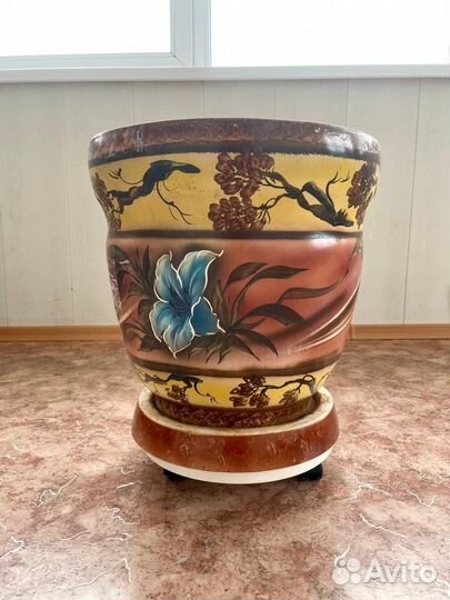 Горшок для цветов напольный