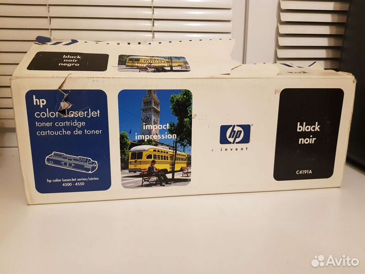 Hp c4191a картридж