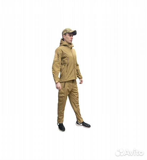 Костюм демисезонный Cофтшелл Softshell Койот р.M e