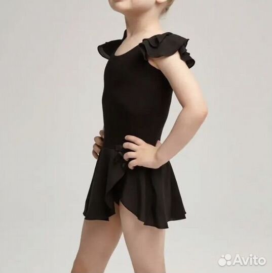 Купальник гимнастический с юбкой