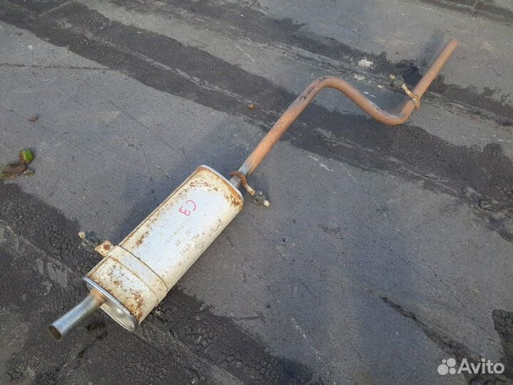 Глушитель Citroen C3