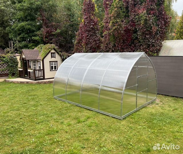 Теплицы с двойной дугой