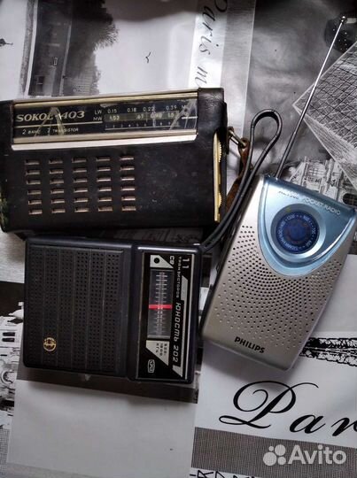 Радиоприемники Philips Sokol 403.Винтаж
