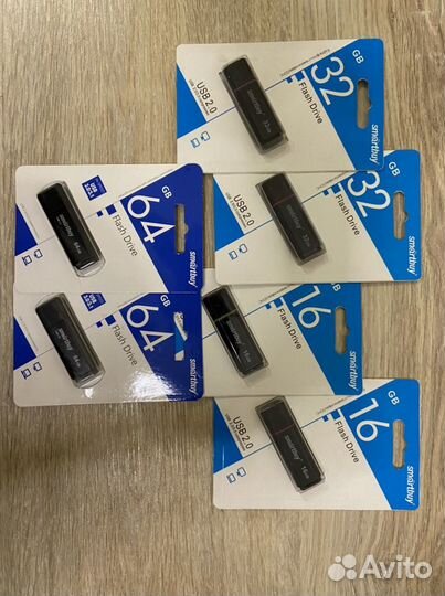 Флешка “SmartBuy” USB 2.0/3.0 16/32/64GB