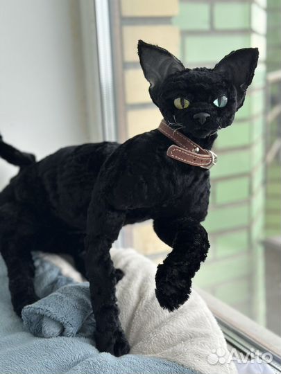 Девон рекс реалистичная игрушка