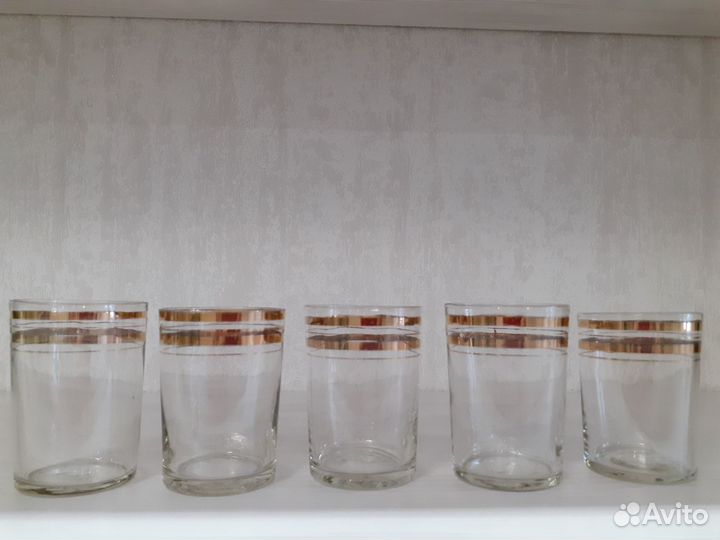 Рюмки СССР стекло, хрусталь