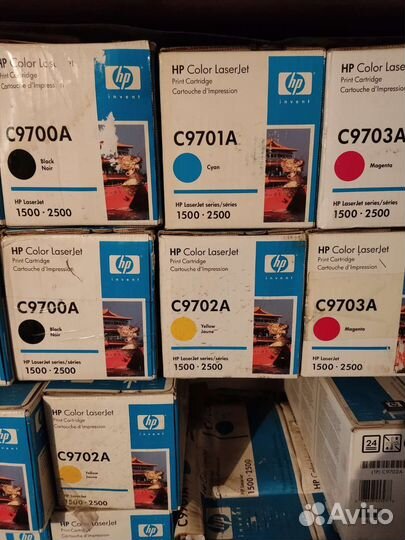 Картридж hp C9700A, C9701A, C9702A, C9703A