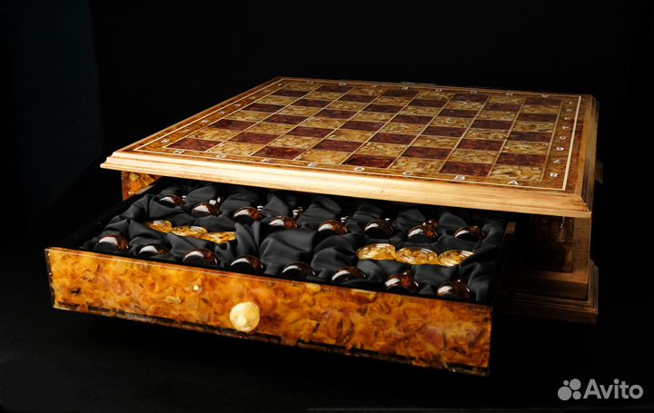 Янтарь.Шахматы. Янтарные Шахматы 