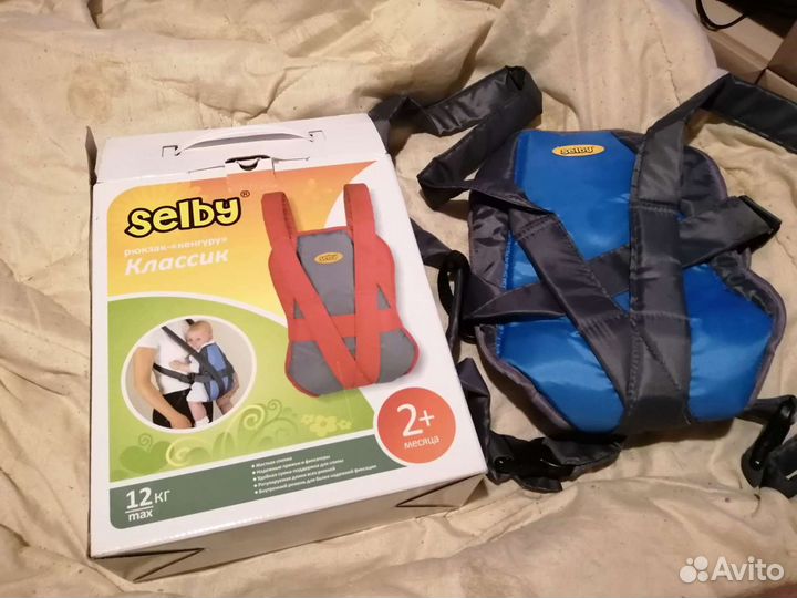 Рюкзак переноска кенгуру selby classic