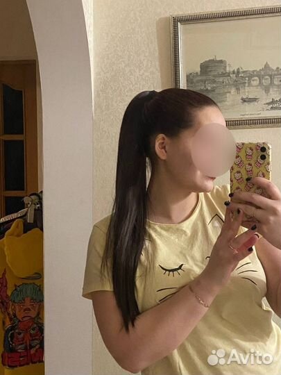 Шиньон из искуственных волос 55 см