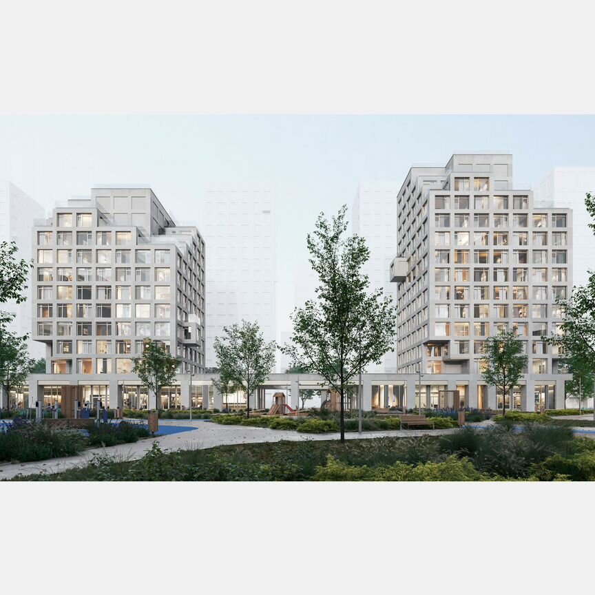 3-к. квартира, 71,8 м², 15/19 эт.