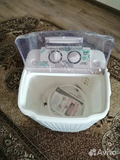 Стиральная машинка мини полуавтомат Славда 3 кг