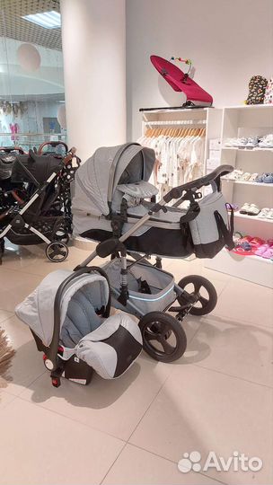 Коляска 3в1 и 2в1 Luxmom 558
