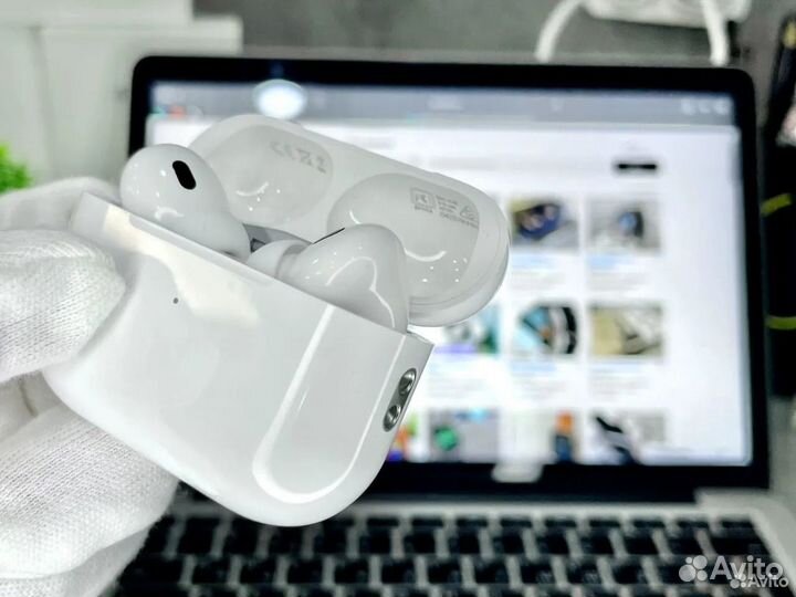 Наушники Airpods Pro 2 (Гарантия, Чехол)