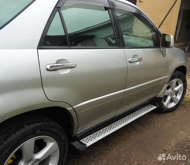 Хром на ручки дверей Lexus RX300