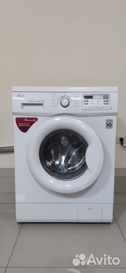 Узкая стиральная машина LG 6 кг