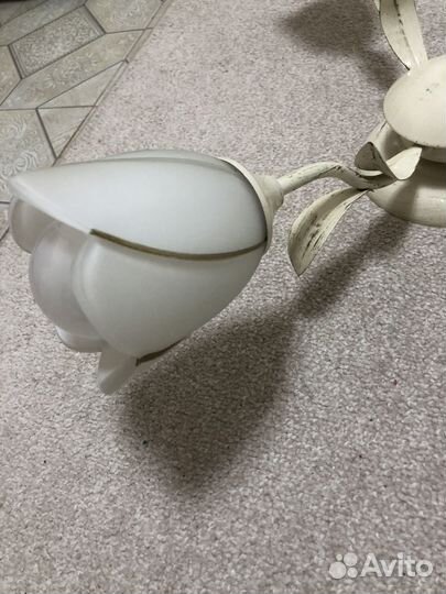 Люстра потолочная бу