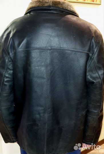 Кожаная куртка мужская