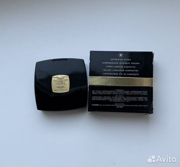 Chanel пудра 06 nuit d'or винтаж