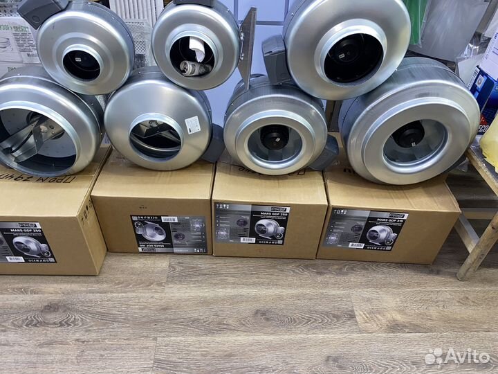 Вентилятор канальный 200 mars