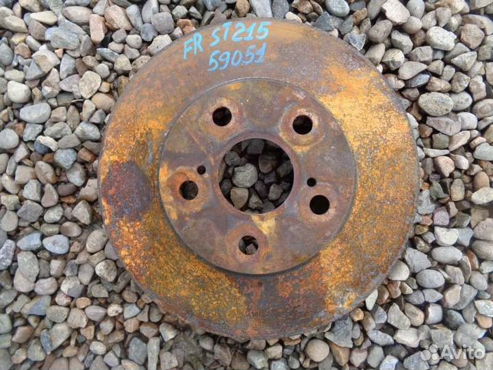 Тормозной диск передний Toyota Carina ST215 3S-FE