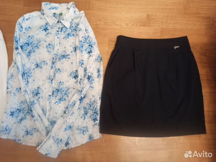 Синяя школьная форма 152-158 для девочки