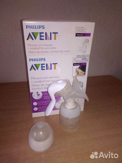 Молокоотсос avent ручной бу