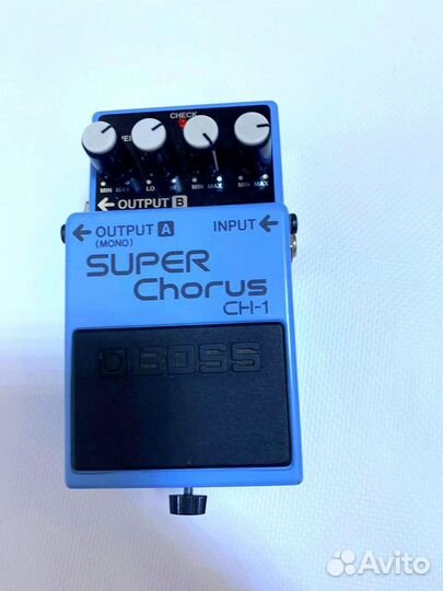 Гитарная педаль Boss CH-1 с эффектом chorus
