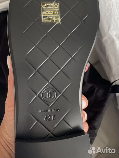 Лоферы chanel новые оригинал