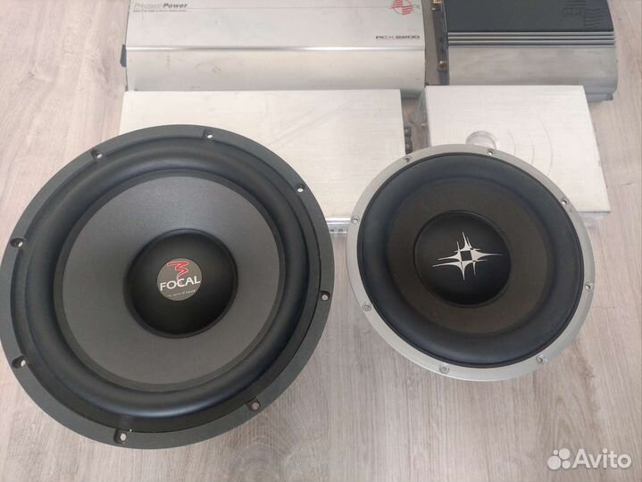 Комплект акустики и усилителей PPI, Helix, Kicx