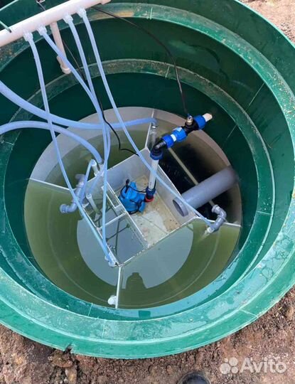 Станция очистки сточных вод Евролос био 4+Автономная канализация в частном доме