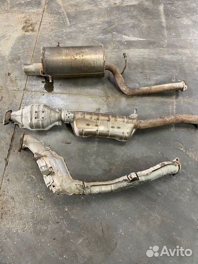 Глушитель SG5 Даунпайп+средняя часть+банка