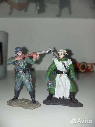 Редкие модели немецких солдатиков