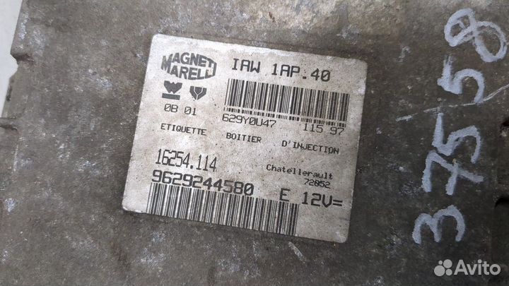 Блок управления двигателем Peugeot 106, 1997