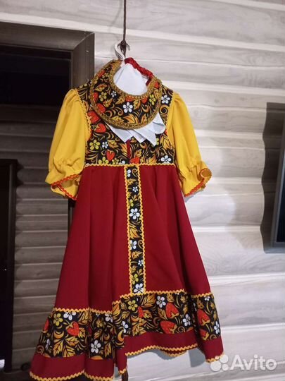 Русский народный сарафан для девочки