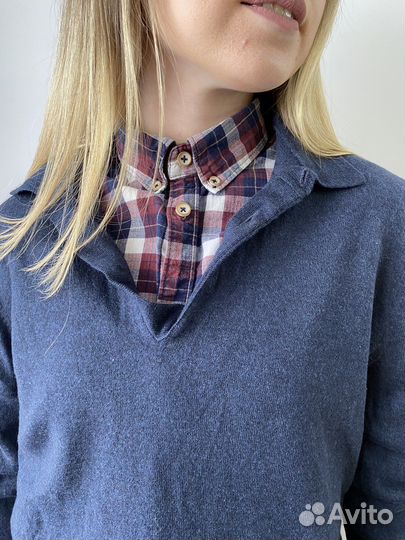 Джемпер синий