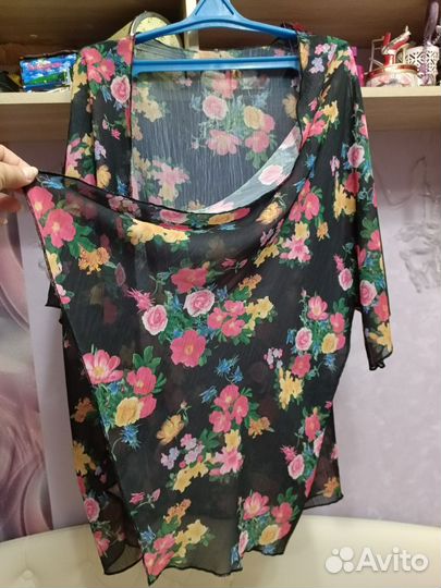 Пляжный халат 56-58р