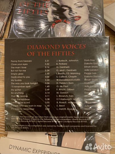 Сд STS various diamond voices OF THE fifties