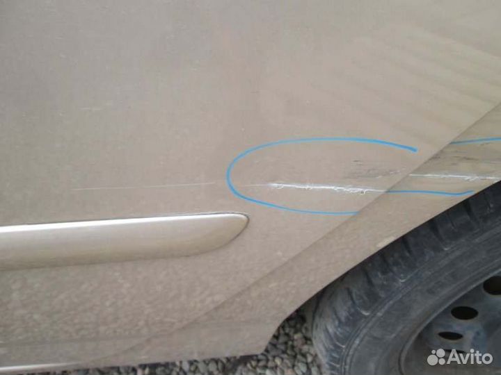 Дверь задняя левая Toyota Allex ZZE123 2ZZ-GE