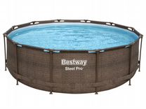 Каркасный бассейн Bestway Steel pro 305х305х100 см