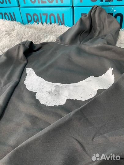 Худи Yeezy x GAP x Balenciaga Оригинал Серое