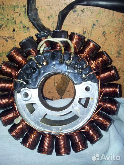 Ремонт электростанции.перемотка статора и ротора