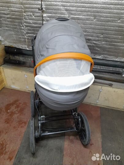 Коляска 2 в 1 Rant Fabio Lux Classic. Экокожа